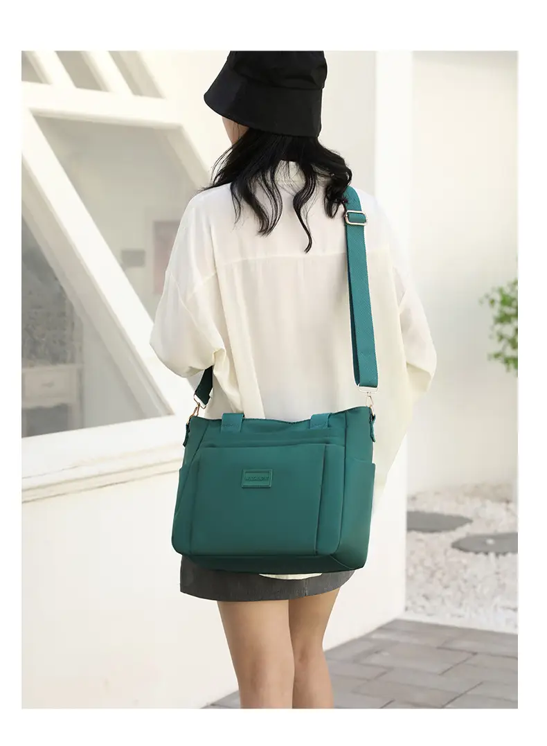 2025 Summer Large Shoulder Bag Women's Nylon Multi Color — feature 23