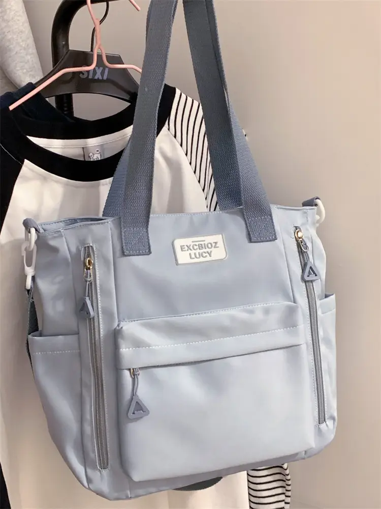 Korean Style Cute Bear Pom Pom Shoulder Bag — feature 17