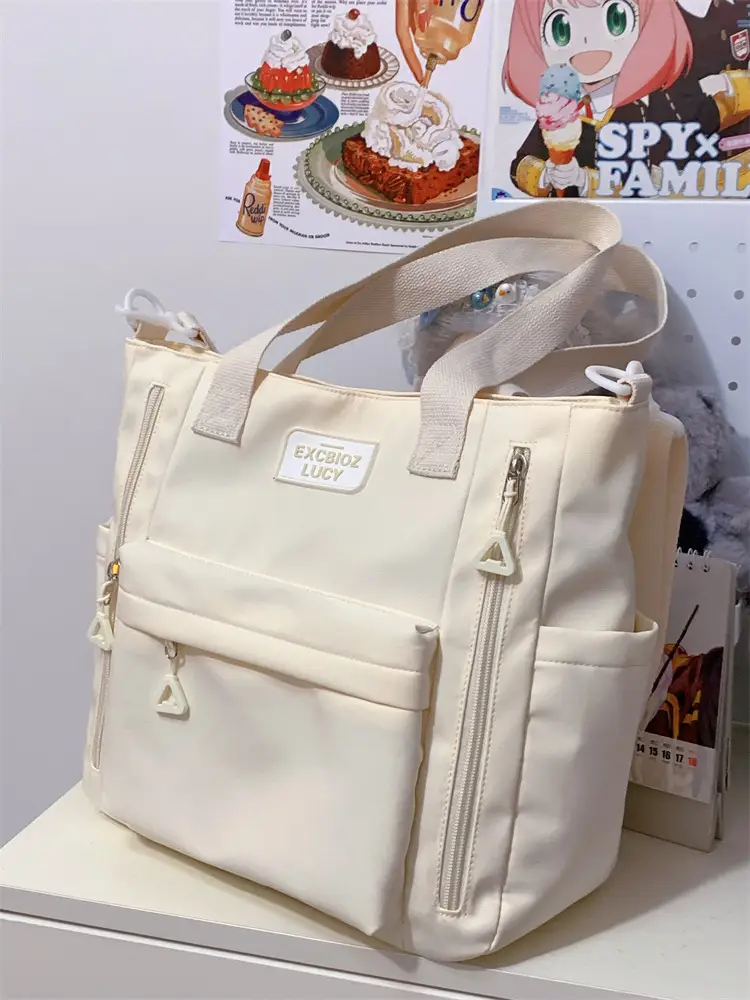 Korean Style Cute Bear Pom Pom Shoulder Bag — feature 19