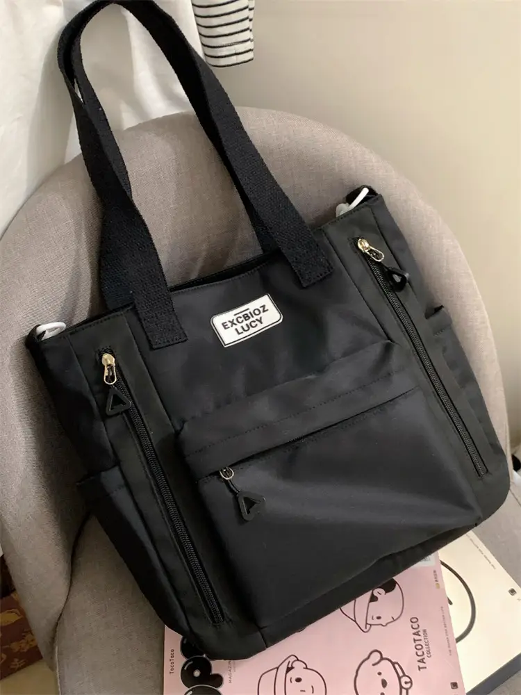 Korean Style Cute Bear Pom Pom Shoulder Bag — feature 22