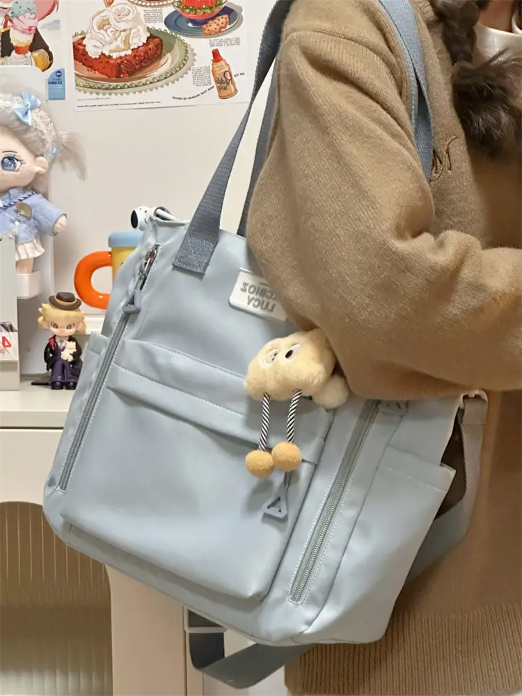 Korean Style Cute Bear Pom Pom Shoulder Bag — feature 31
