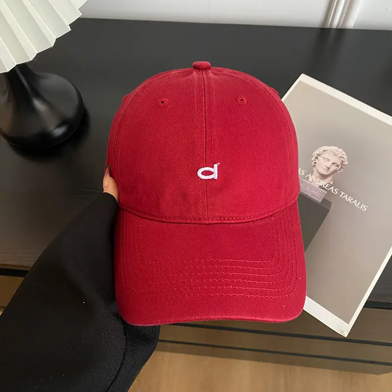 Korean Style Oversized Blue Baseball Cap for Women - Image 10