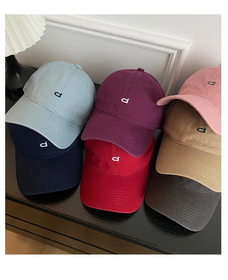 Korean Style Oversized Blue Baseball Cap for Women — feature 9