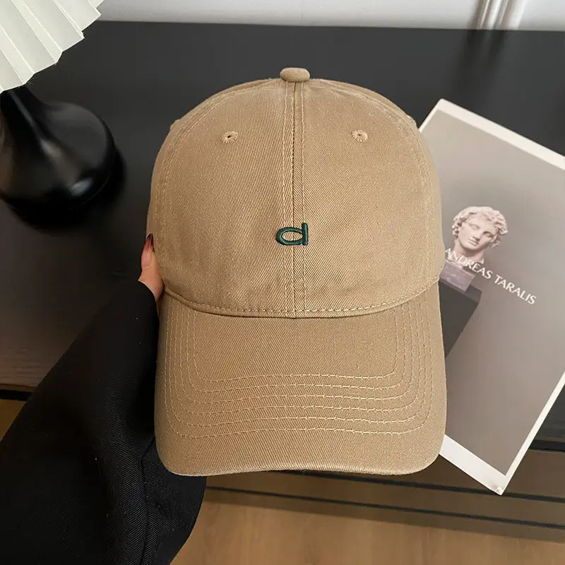 Korean Style Oversized Blue Baseball Cap for Women - Image 5