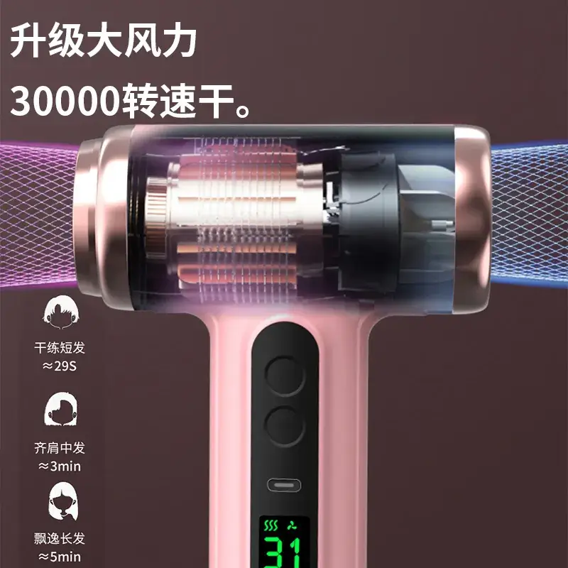 Wireless Hair Dryer with Negative Ion Technology - Image 5