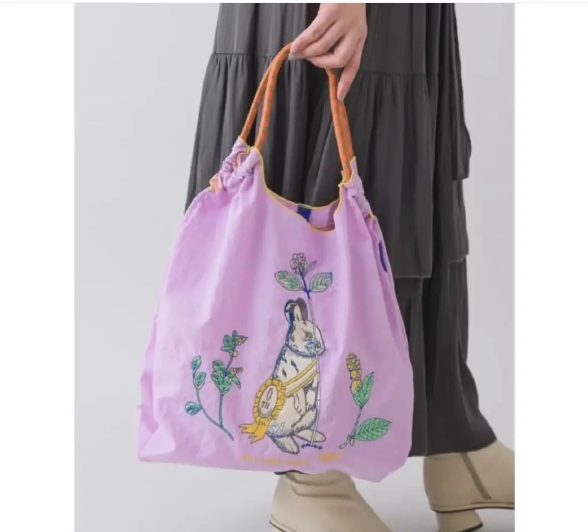 Cute Rabbit Embroidered Crossbody Bag Women Large Capacity — feature 4