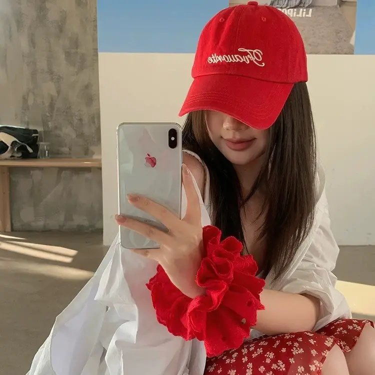 Women Red Cap with "Inspired By Pasture" 2026 - Image 10