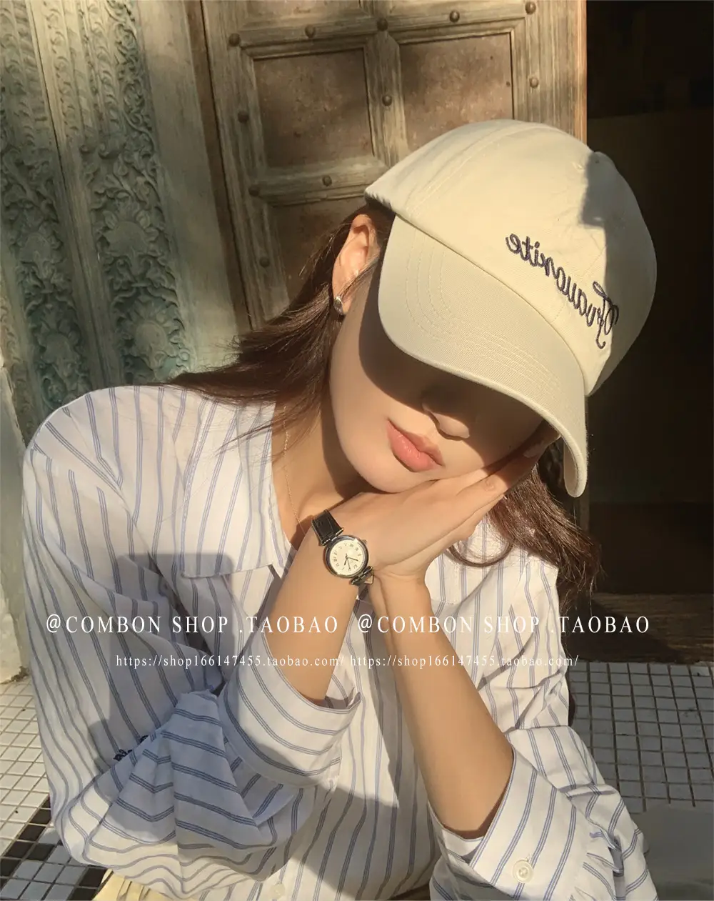 Women Red Cap with "Inspired By Pasture" 2026 — feature 24