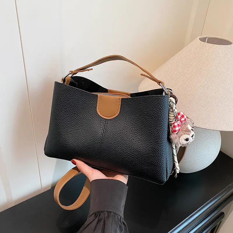 Women's 2025 Spring Shoulder Bags with Doll Decor - Image 8