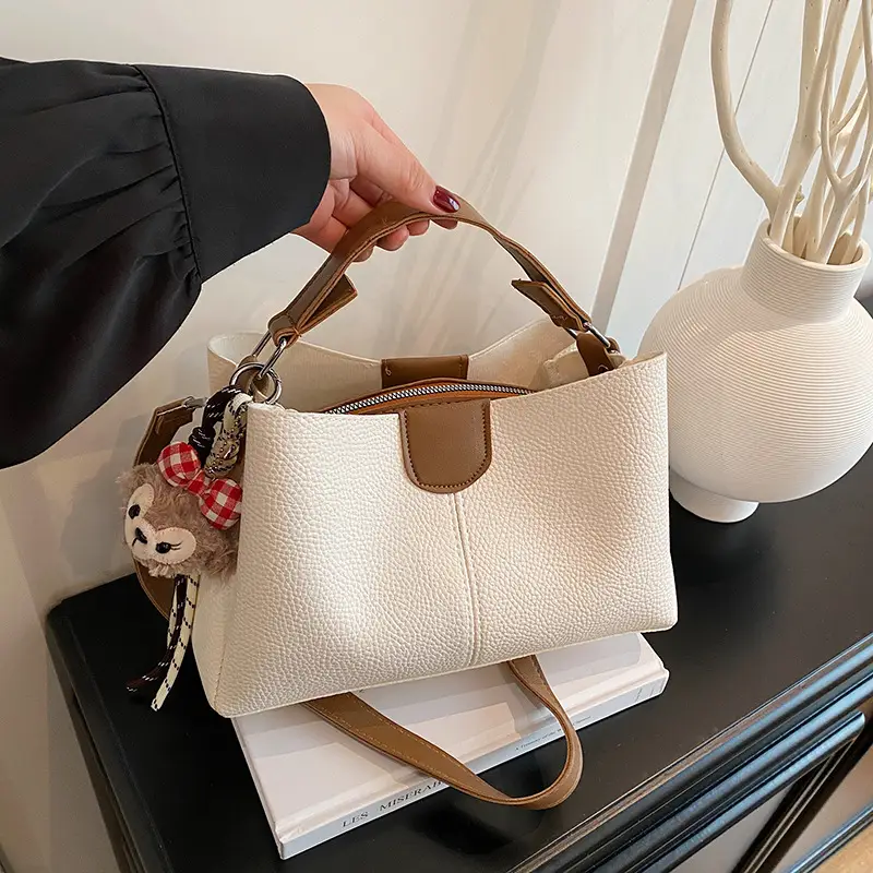 Women's 2025 Spring Shoulder Bags with Doll Decor - Image 10