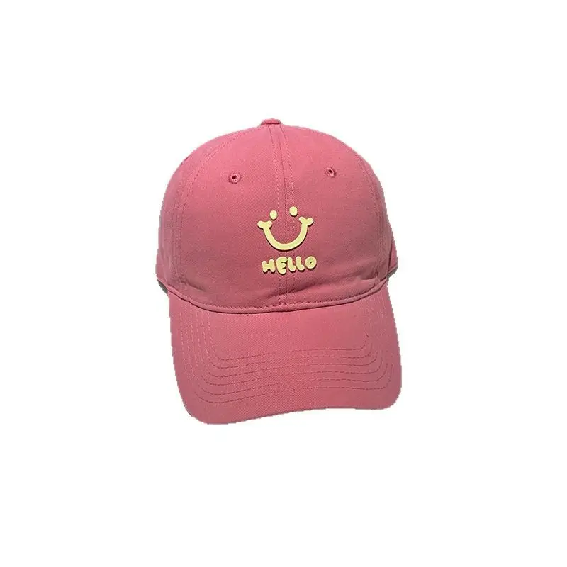 White Me Lo Cat Print Cap for Girls Spring Summer - Image 13