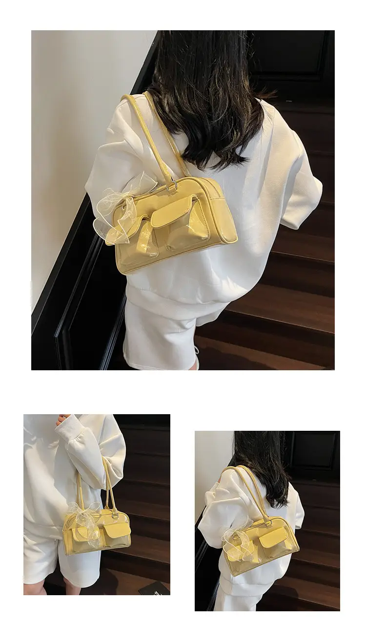 Women's Cream Korean Style Shoulder Bag 2025 — feature 12