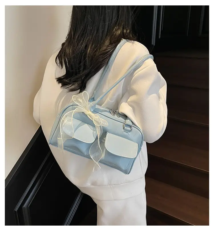Women's Cream Korean Style Shoulder Bag 2025 — feature 2