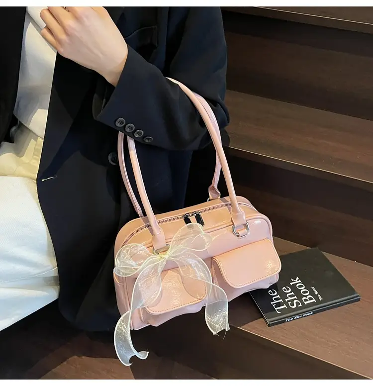 Women's Cream Korean Style Shoulder Bag 2025 — feature 24