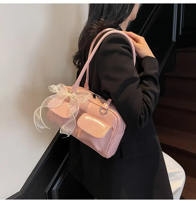 Women's Cream Korean Style Shoulder Bag 2025 — feature 25