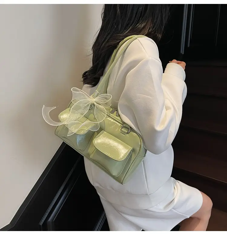 Women's Cream Korean Style Shoulder Bag 2025 — feature 27