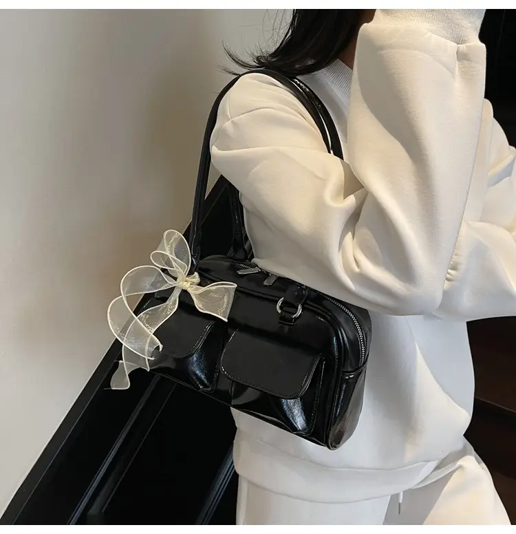 Women's Cream Korean Style Shoulder Bag 2025 — feature 31