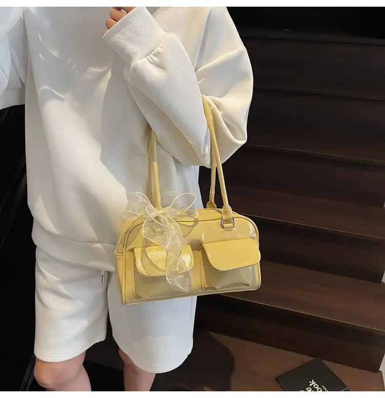 Women's Cream Korean Style Shoulder Bag 2025 — feature 33