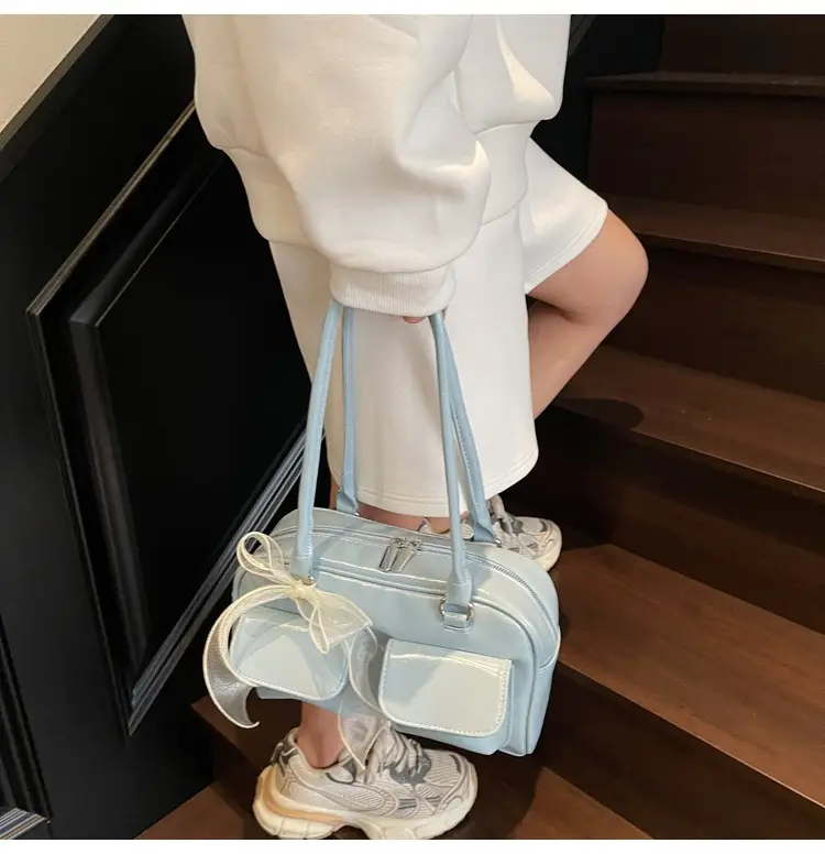 Women's Cream Korean Style Shoulder Bag 2025 — feature 35