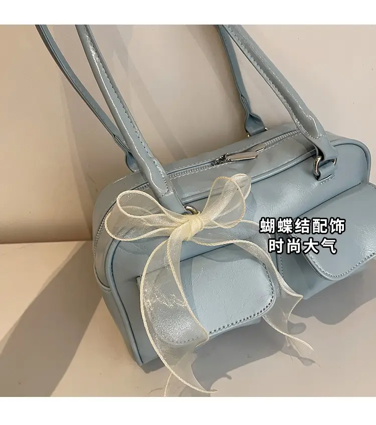 Women's Cream Korean Style Shoulder Bag 2025 — feature 5