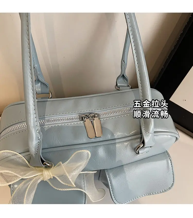 Women's Cream Korean Style Shoulder Bag 2025 — feature 7