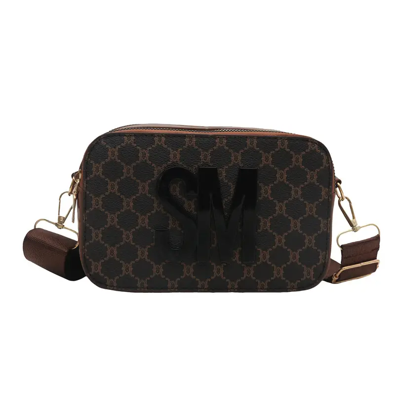 Spring Simple Women's Letter Print Crossbody Bag - Image 8