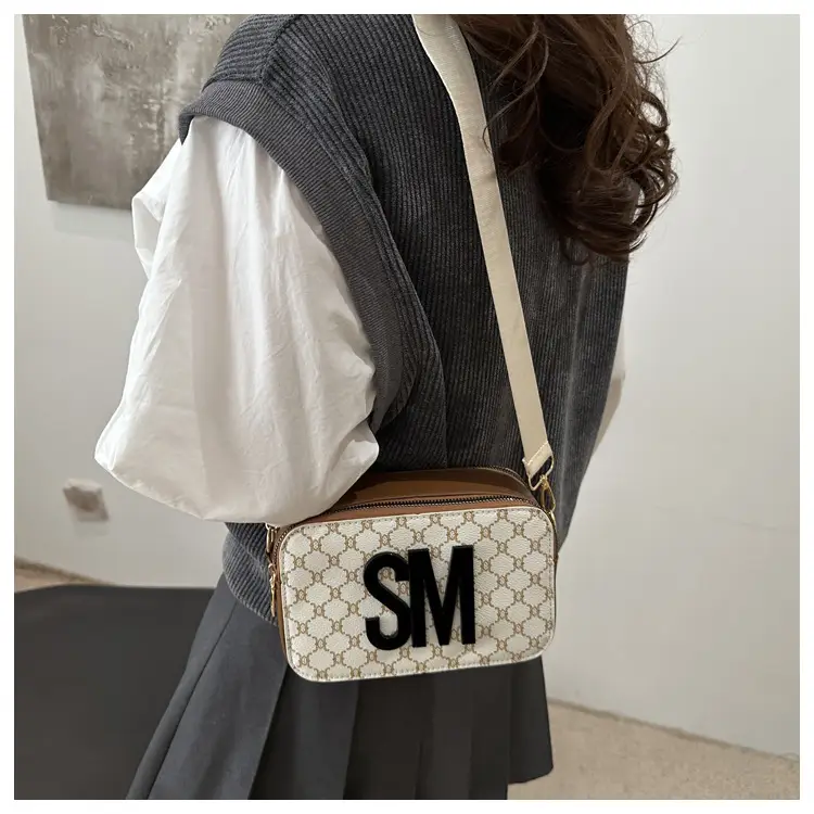 Spring Simple Women's Letter Print Crossbody Bag — feature 15