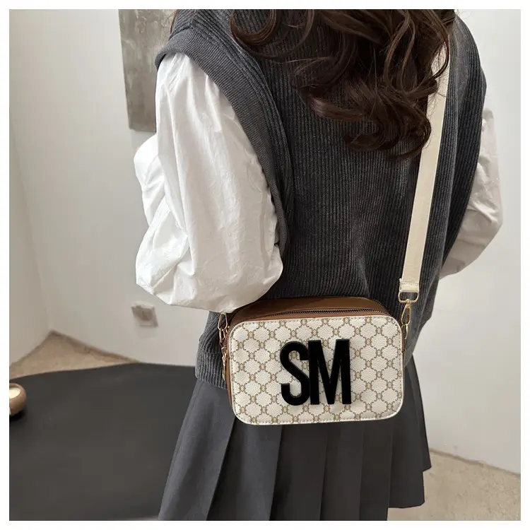 Spring Simple Women's Letter Print Crossbody Bag — feature 20