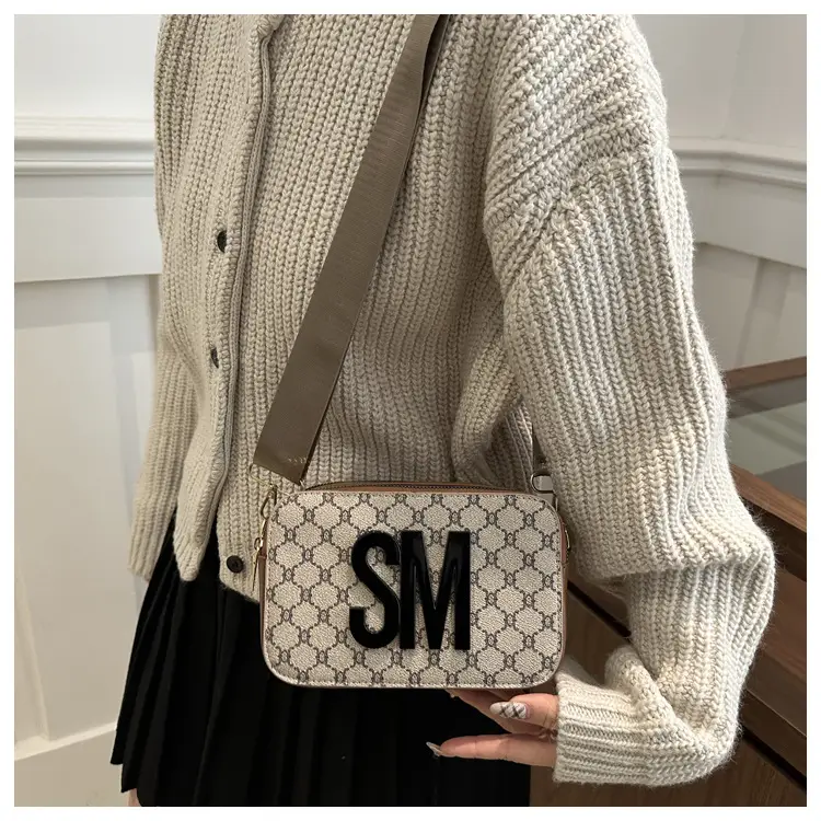 Spring Simple Women's Letter Print Crossbody Bag — feature 23