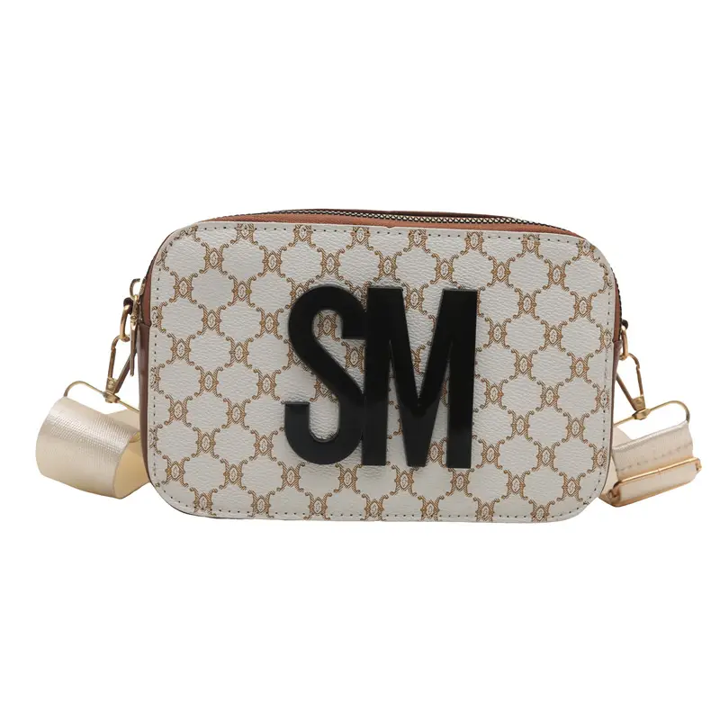 Spring Simple Women's Letter Print Crossbody Bag - Image 2