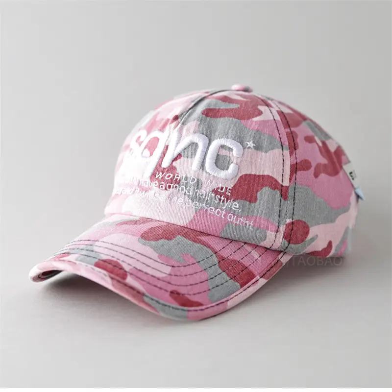 Camouflage 3D Letter Cap for Men Women - Image 5