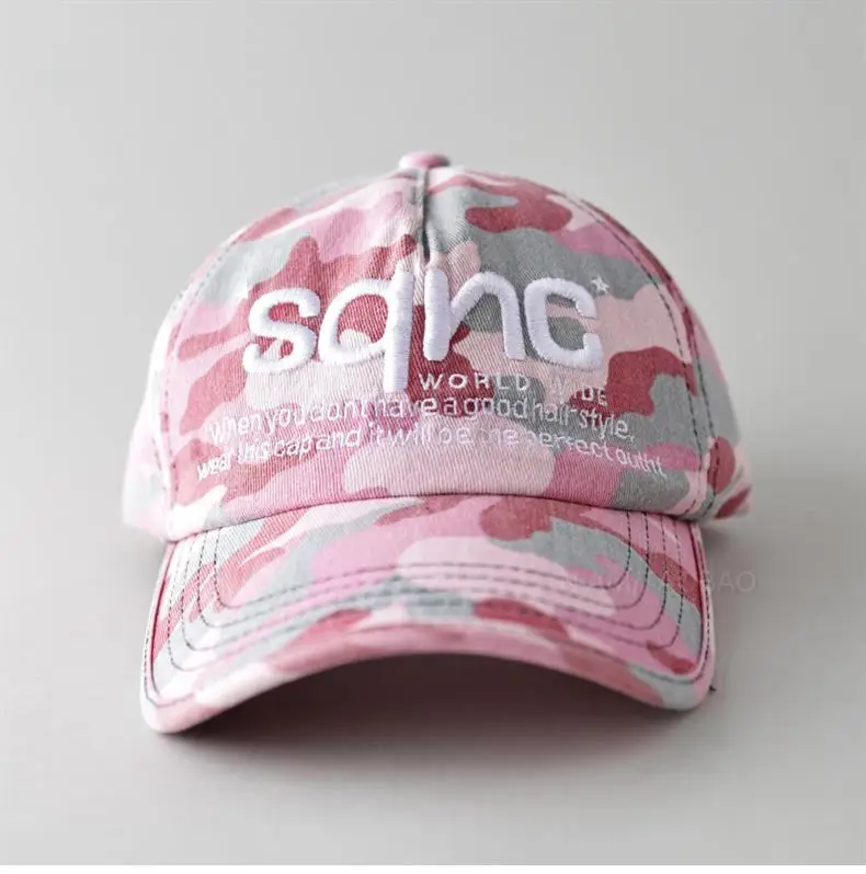 Camouflage 3D Letter Cap for Men Women — feature 12