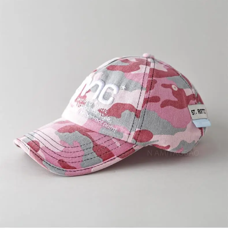 Camouflage 3D Letter Cap for Men Women — feature 3