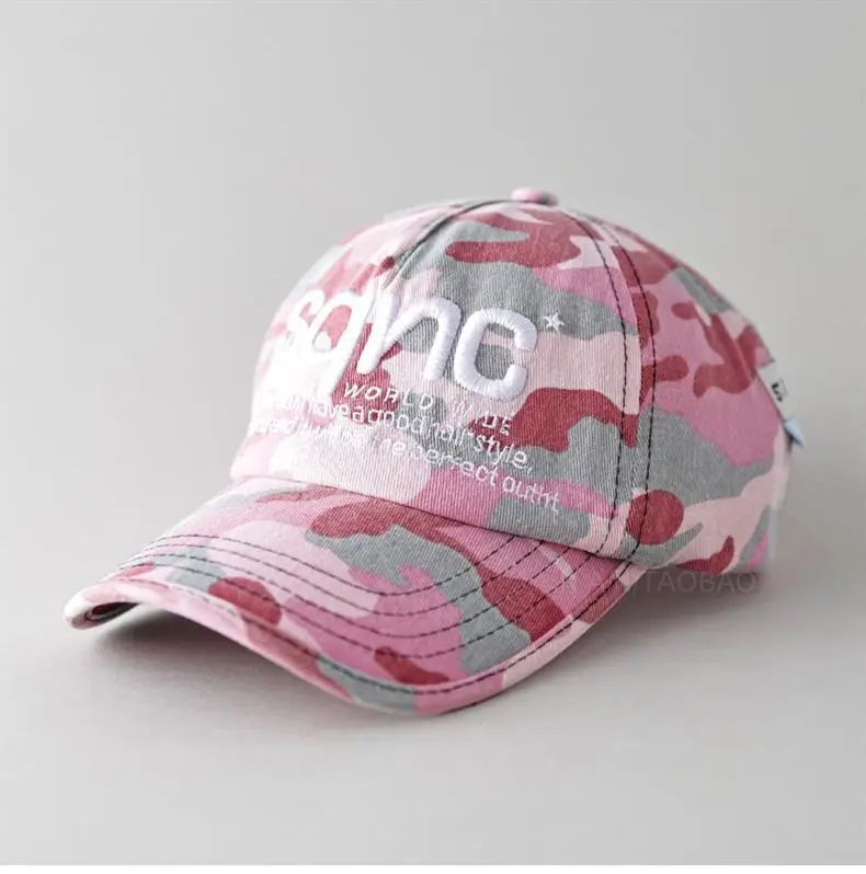 Camouflage 3D Letter Cap for Men Women — feature 4