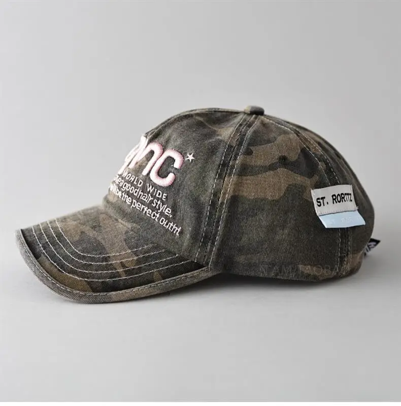 Camouflage 3D Letter Cap for Men Women — feature 8
