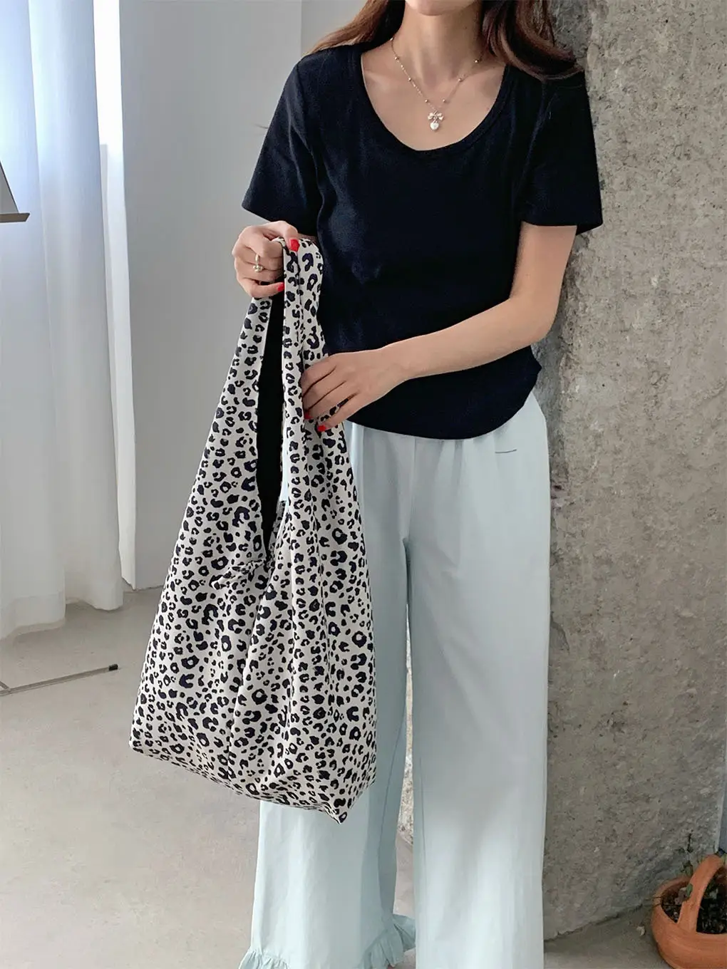 Leopard Print Large Cap Bag Women Trendy Shoulder — feature 21