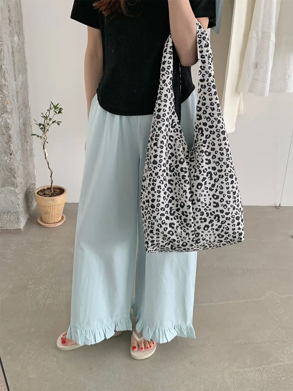 Leopard Print Large Cap Bag Women Trendy Shoulder — feature 23