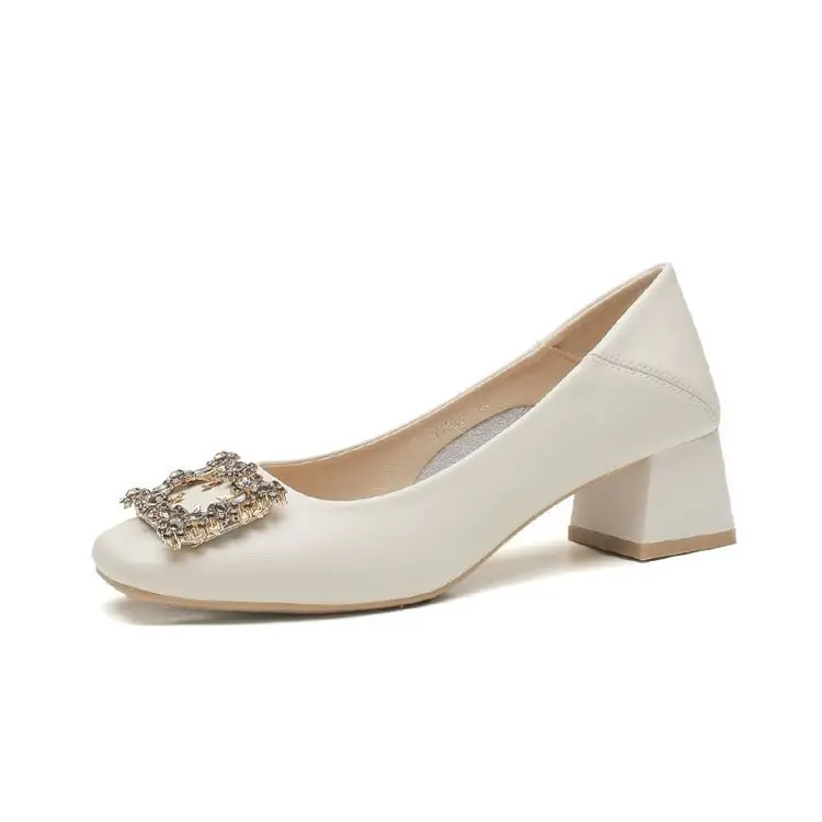 Niche Mary Jane Shoes 2025 Spring New All-match Gentle Late Evening Breeze Women's Skirt High Heels Thick Heel Single-layer Shoes - Image 6