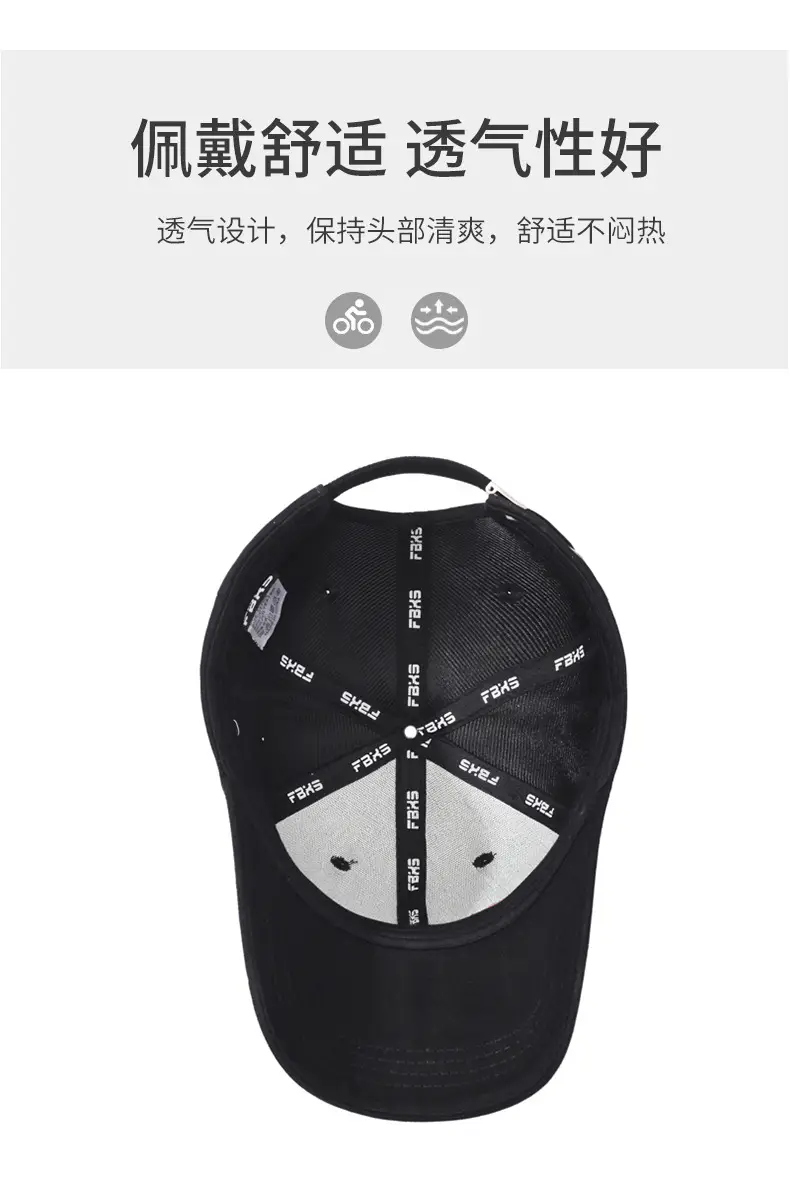 Spring Autumn Embroidered Baseball Caps for Men Women — feature 5
