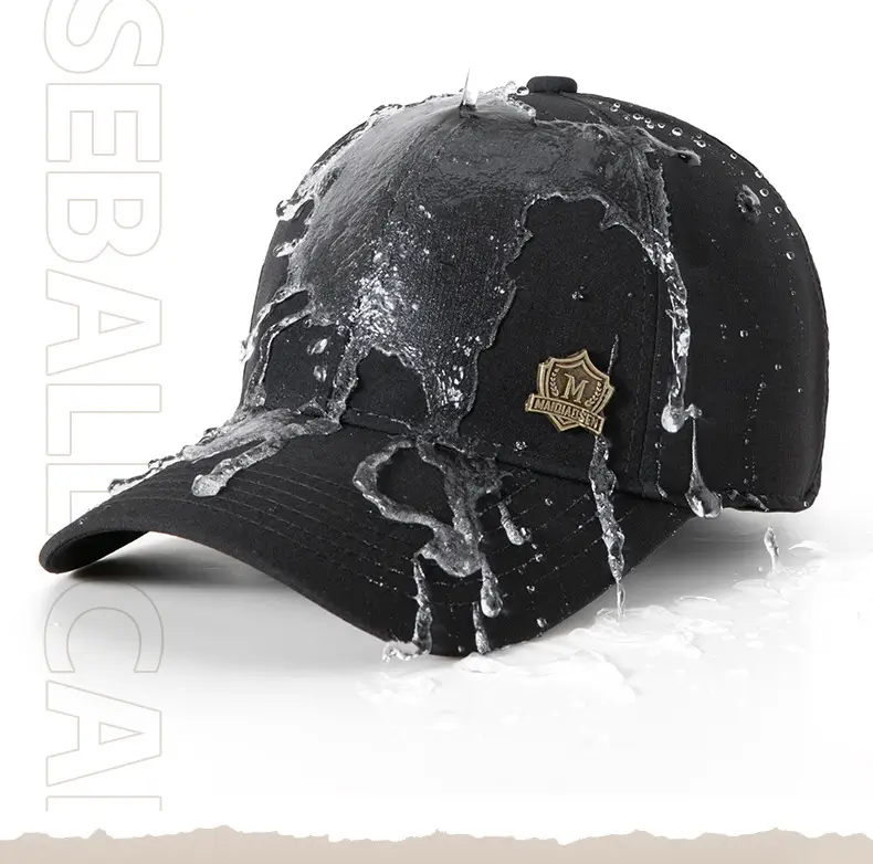 Men's Full Sealed Baseball Cap Backworn Outdoor Sports Quick-Dry Hat — feature 10