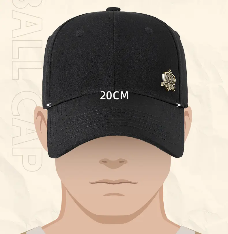 Men's Full Sealed Baseball Cap Backworn Outdoor Sports Quick-Dry Hat — feature 16