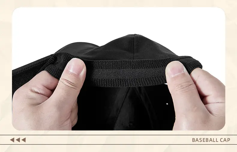 Men's Full Sealed Baseball Cap Backworn Outdoor Sports Quick-Dry Hat — feature 28