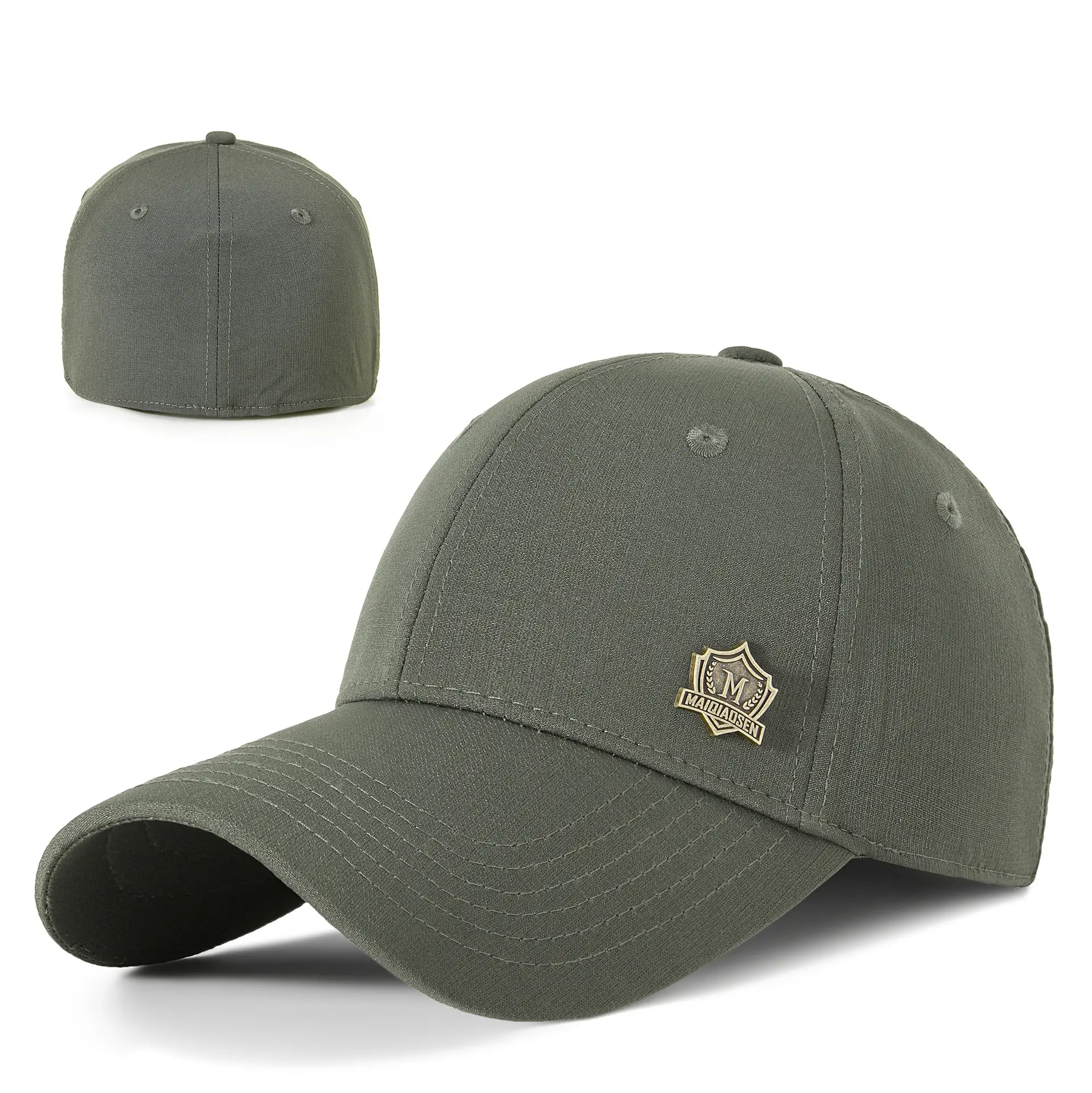 Men's Full Sealed Baseball Cap Backworn Outdoor Sports Quick-Dry Hat - Image 3