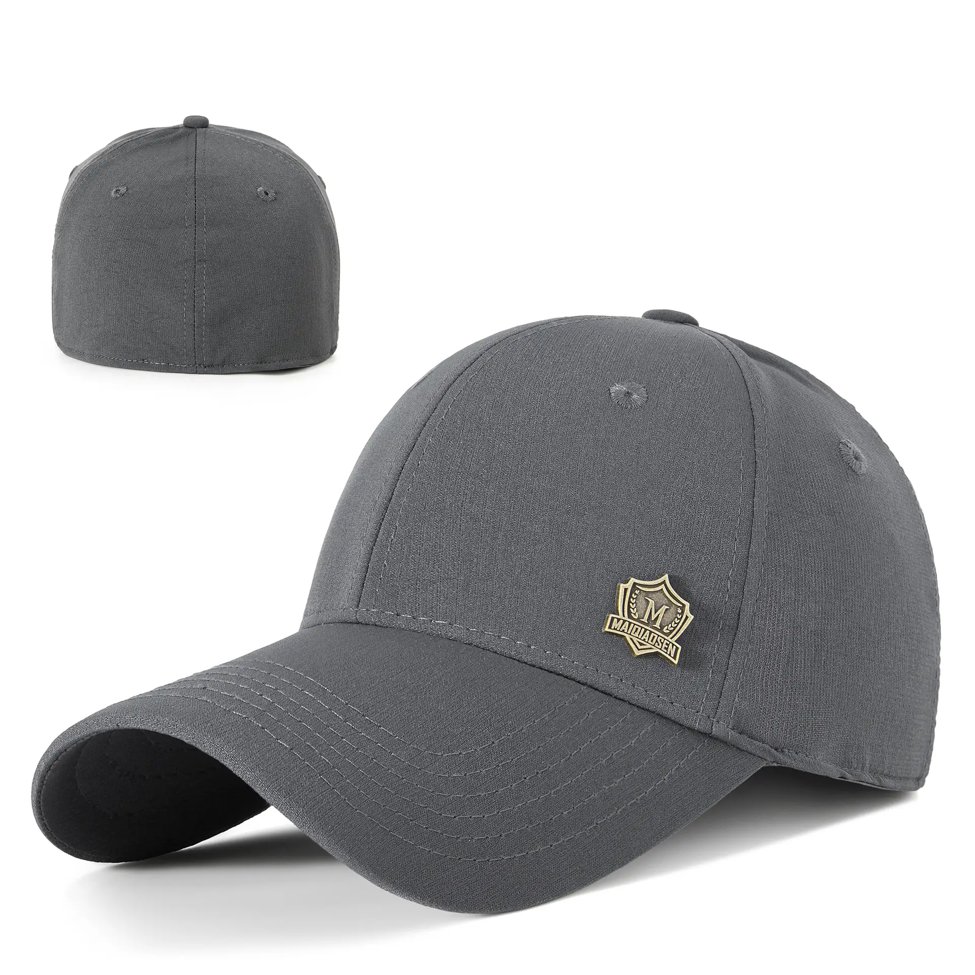 Men's Full Sealed Baseball Cap Backworn Outdoor Sports Quick-Dry Hat - Image 4