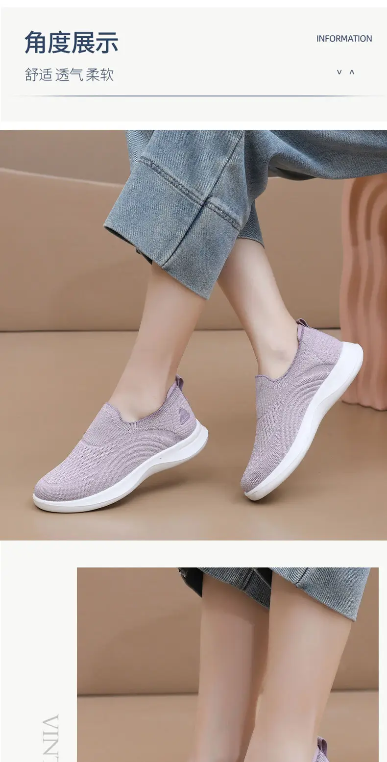 Summer Shoes for Women, New Spring and Autumn Models, Casual Walking Shoes for Men and Women, Slip-On Soft-Soled Couple Shoes, Fashionable Sports Shoes for Women — feature 14