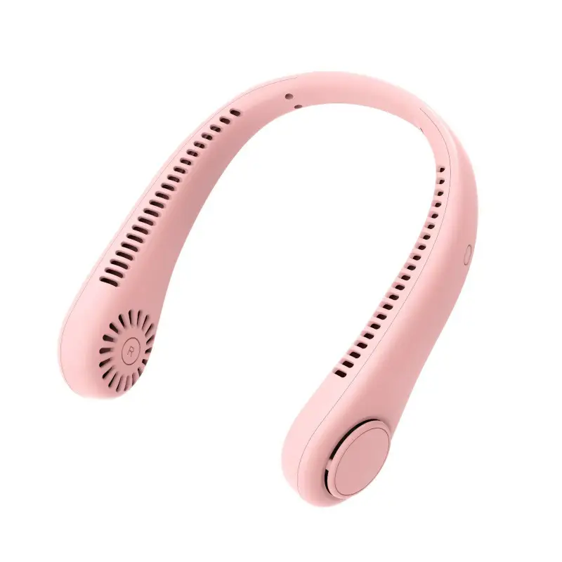 New Style Neck Fan USB Charging Lazy Outdoor Portable Quiet Turbo Neck Bladeless Mini Wind