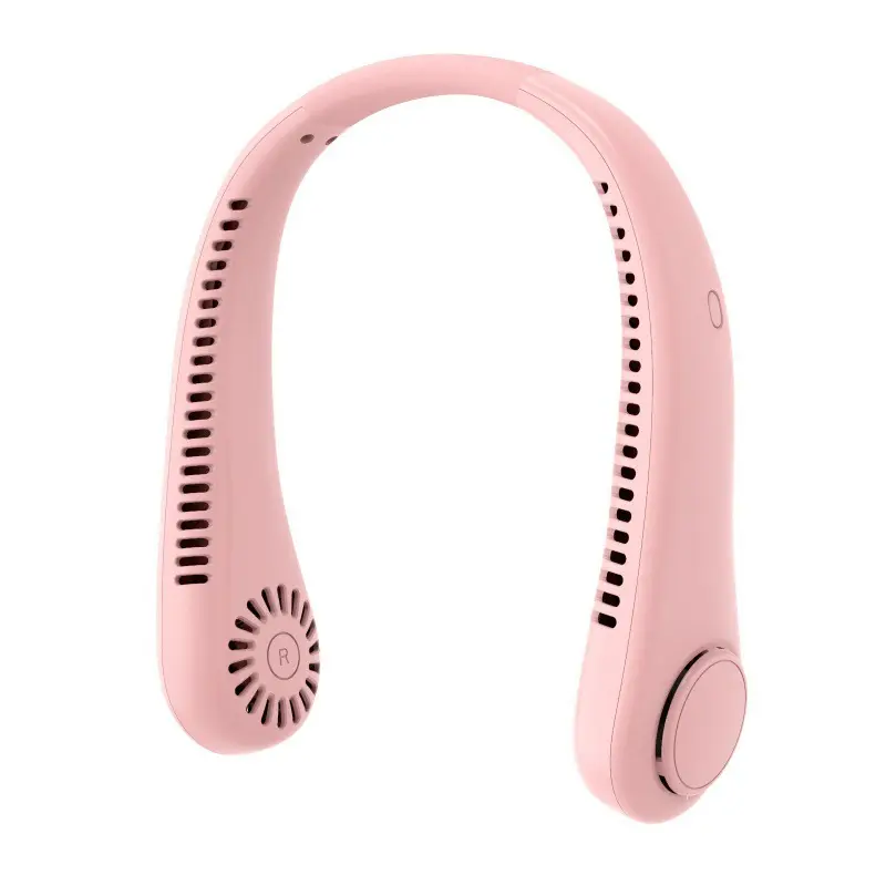 New Style Neck Fan USB Charging Lazy Outdoor Portable Quiet Turbo Neck Bladeless Mini Wind