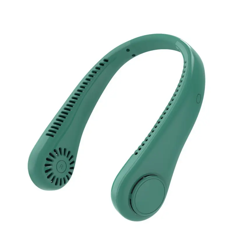 New Style Neck Fan USB Charging Lazy Outdoor Portable Quiet Turbo Neck Bladeless Mini Wind