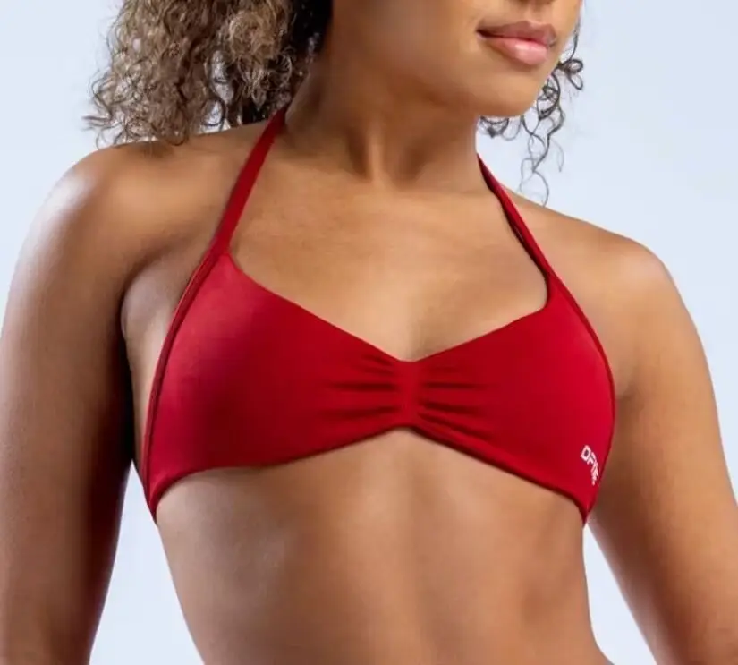 Light Blue Breathable Sports Bra for Women — feature 11