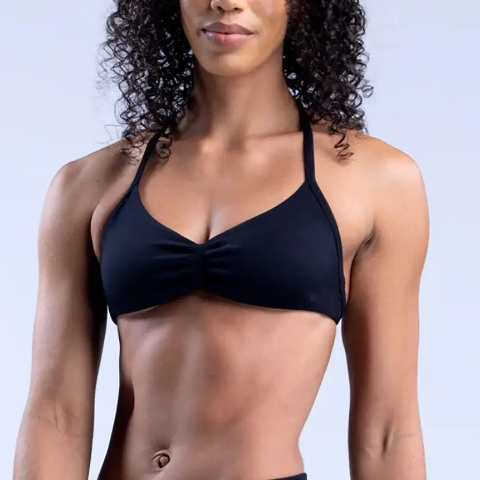 Light Blue Breathable Sports Bra for Women — feature 8